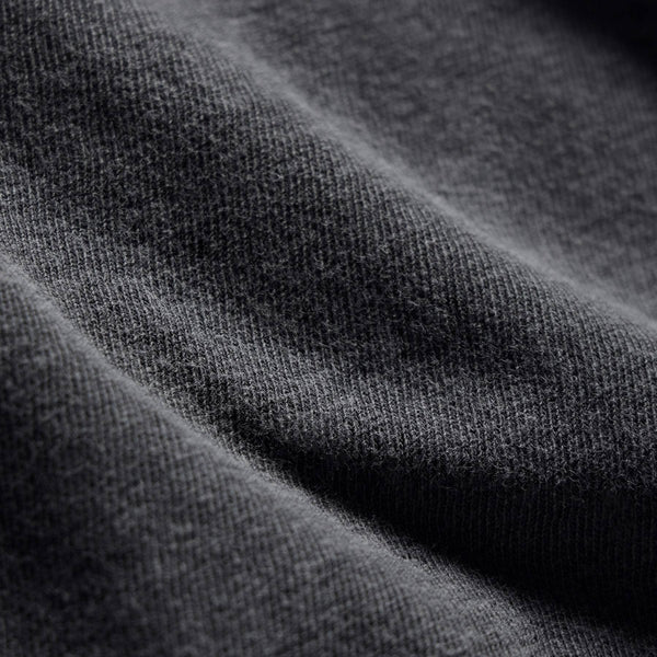 Slub Jersey Short Sleeve Henley in Magma Pigment | James Perse Los Angeles