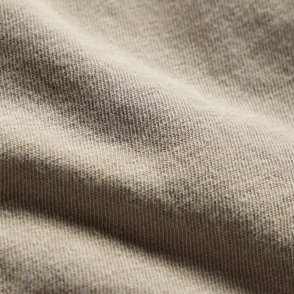 Slub Jersey Short Sleeve Henley in Overcast Pigment | James Perse Los Angeles FLAT