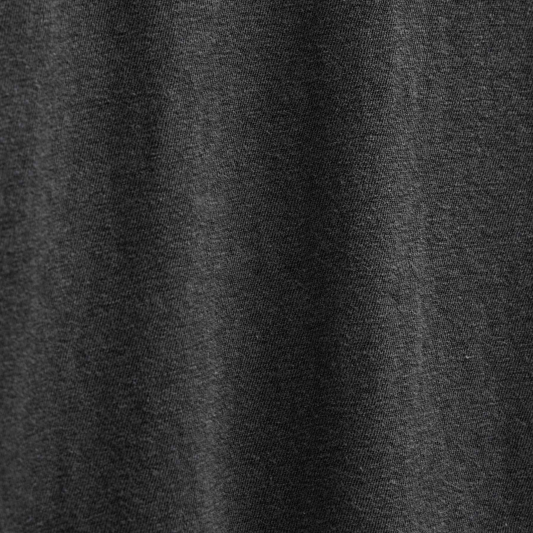 Slub Jersey Long Sleeve Open Polo in Magma Pigment | James Perse Los Angeles