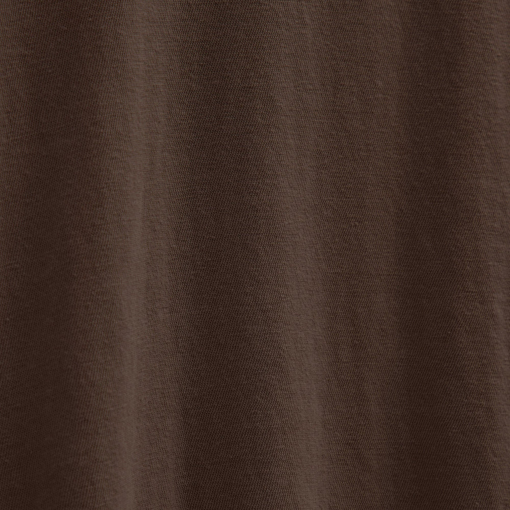 Slub Jersey Long Sleeve Open Polo in Porcupine | James Perse Los Angeles