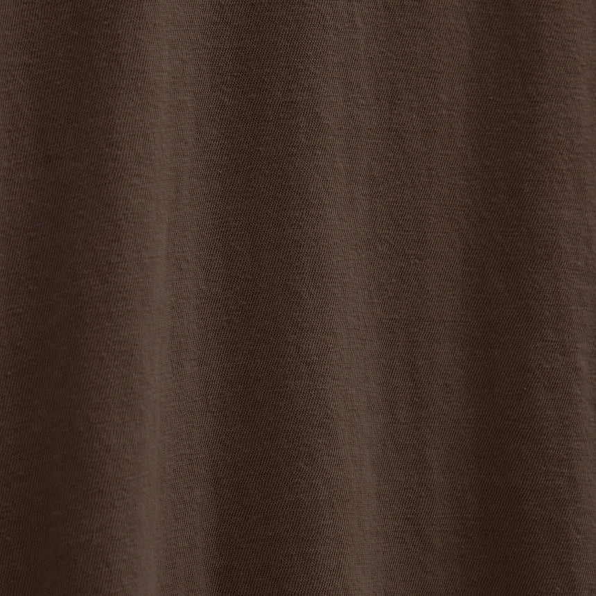 Slub Jersey Long Sleeve Open Polo in Porcupine | James Perse Los Angeles