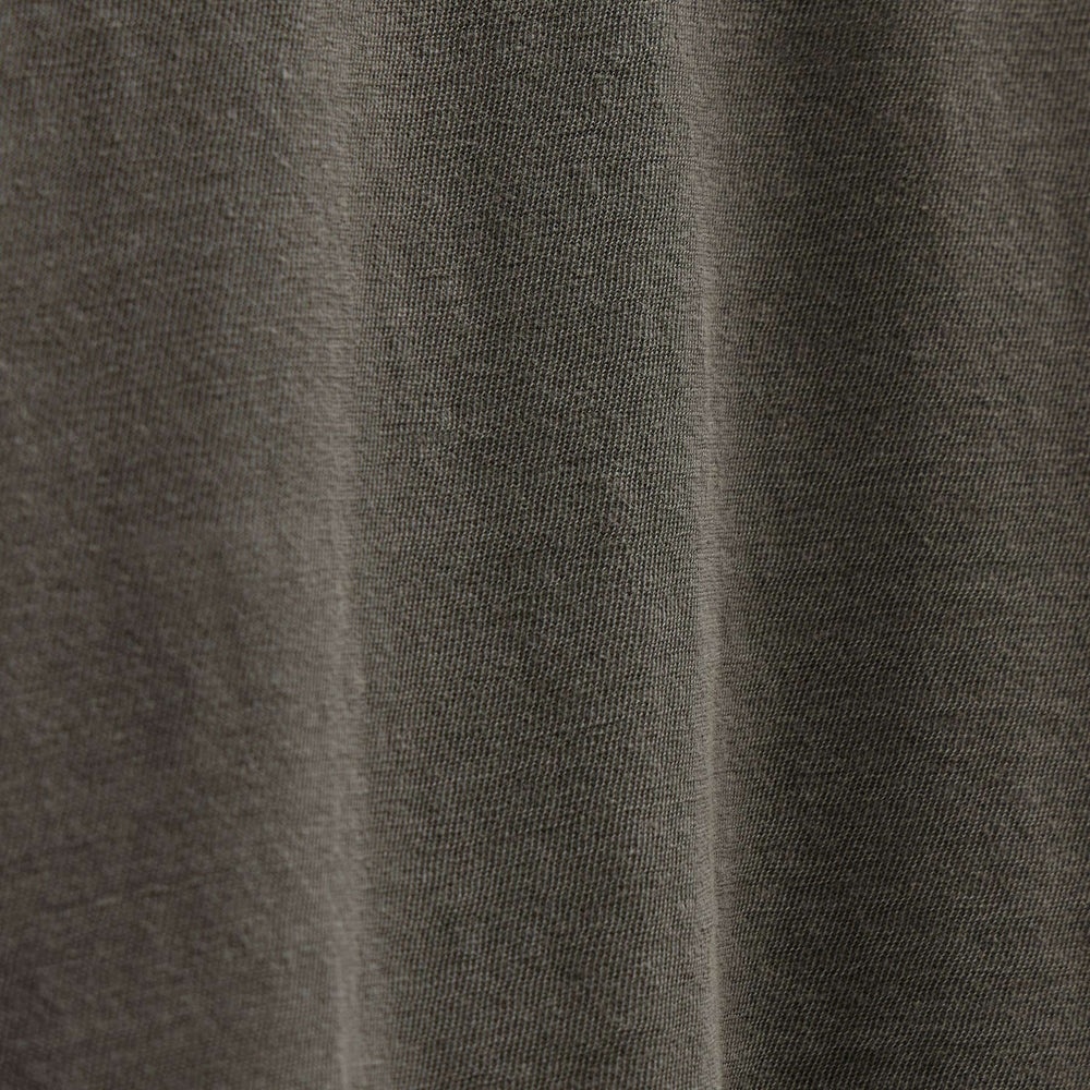 Long Sleeve Raglan Crew in Army Green Pigment | James Perse Los Angeles