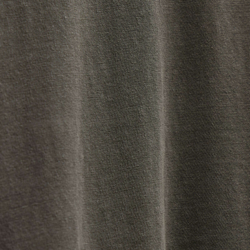 Long Sleeve Raglan Crew in Army Green Pigment | James Perse Los Angeles