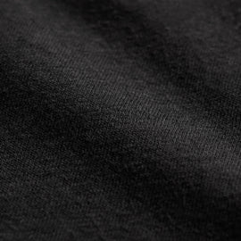 Slub Jersey Long Sleeve Raglan Crew in Black | James Perse Los Angeles