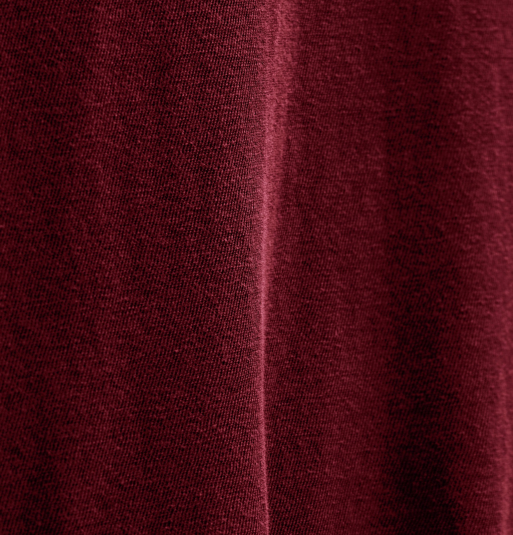 Slub Jersey Long Sleeve Raglan Crew in Heat Pigment | James Perse Los Angeles
