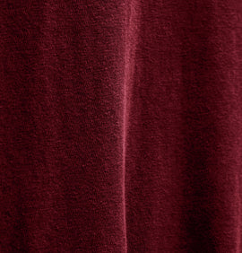 Slub Jersey Long Sleeve Raglan Crew in Heat Pigment | James Perse Los Angeles