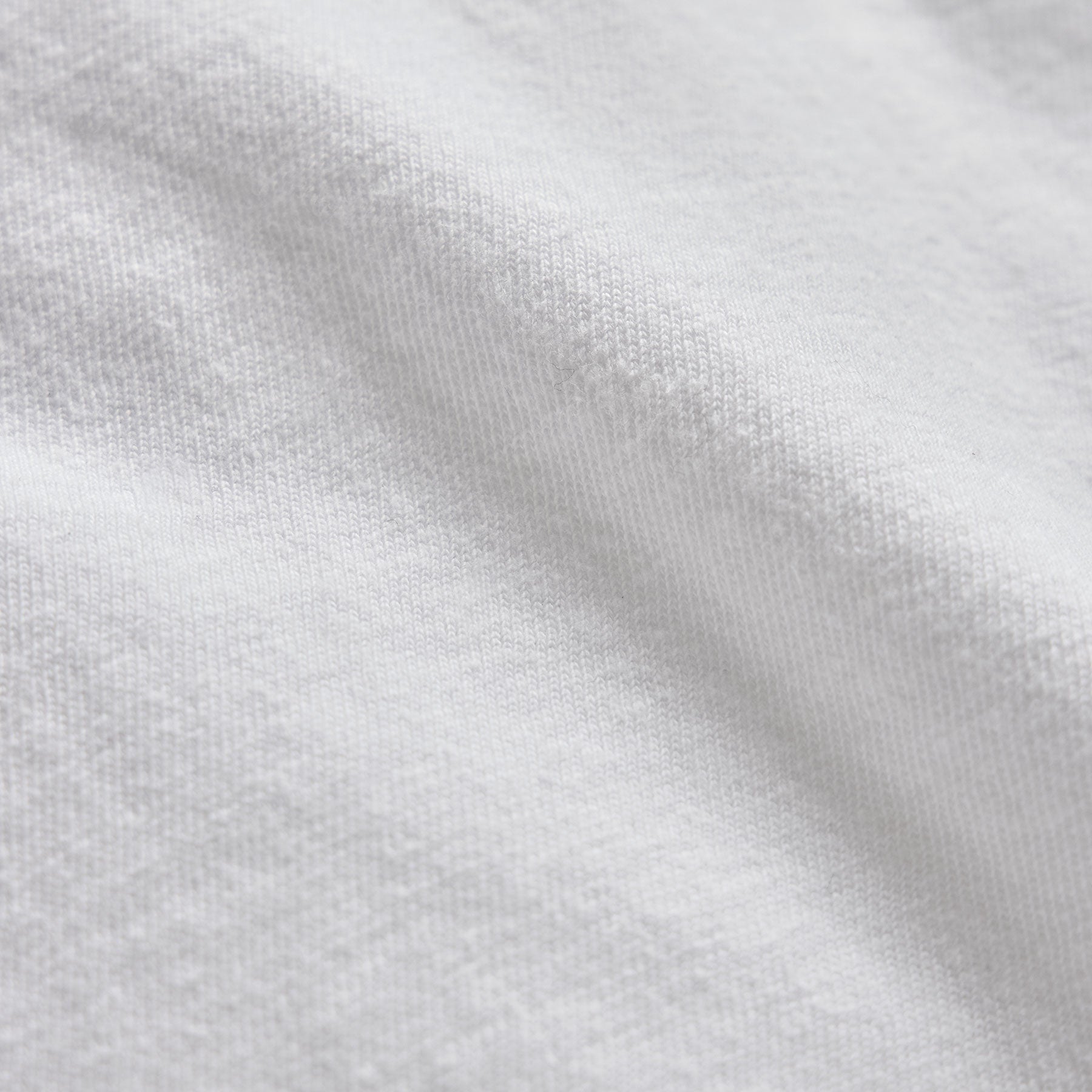 Slub Jersey Long Sleeve Raglan Crew in White | James Perse Los Angeles