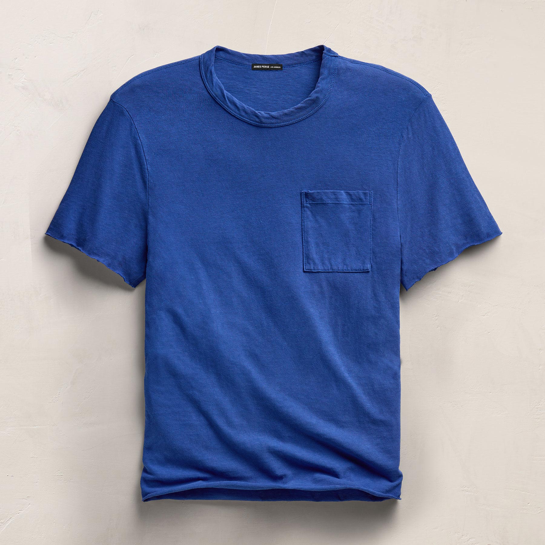 Slub Jersey Pocket Tee In Baltic Blue | James Perse Los Angeles