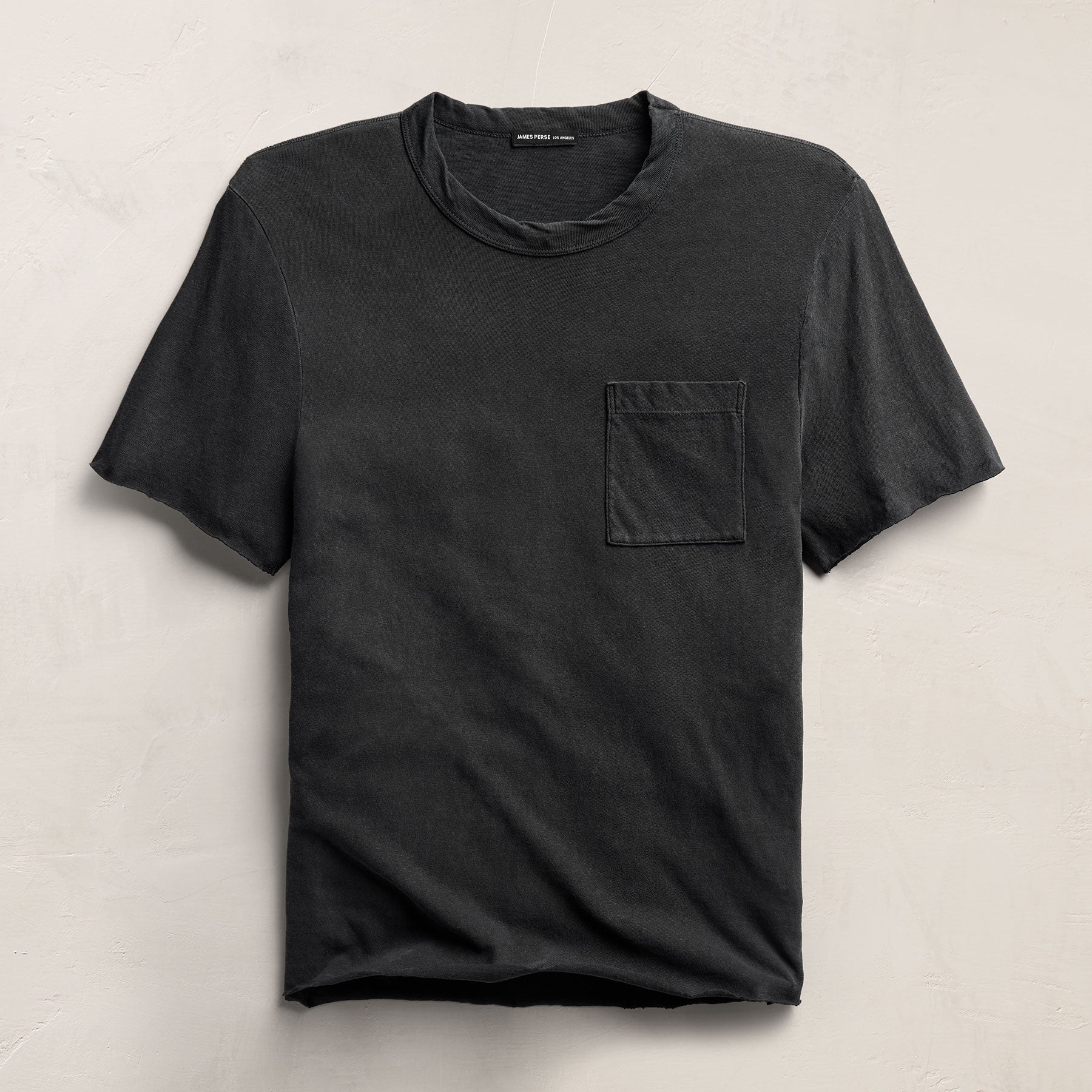 Slub Jersey Pocket Tee in Magma Pigment | James Perse Los Angeles