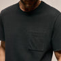 Slub Jersey Pocket Tee in Magma Pigment | James Perse Los Angeles