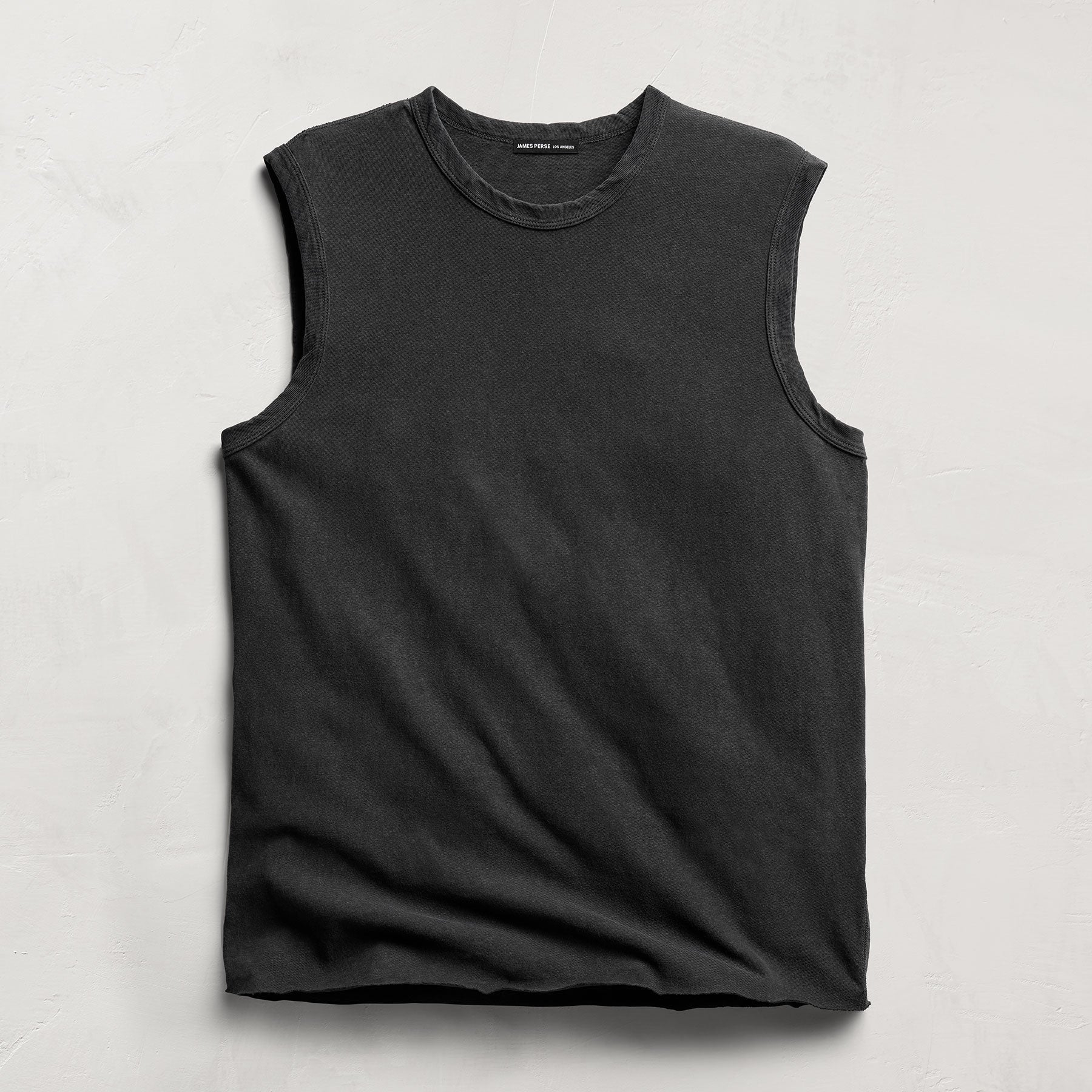 LA Muscle Tank in Black | James Perse Los Angeles