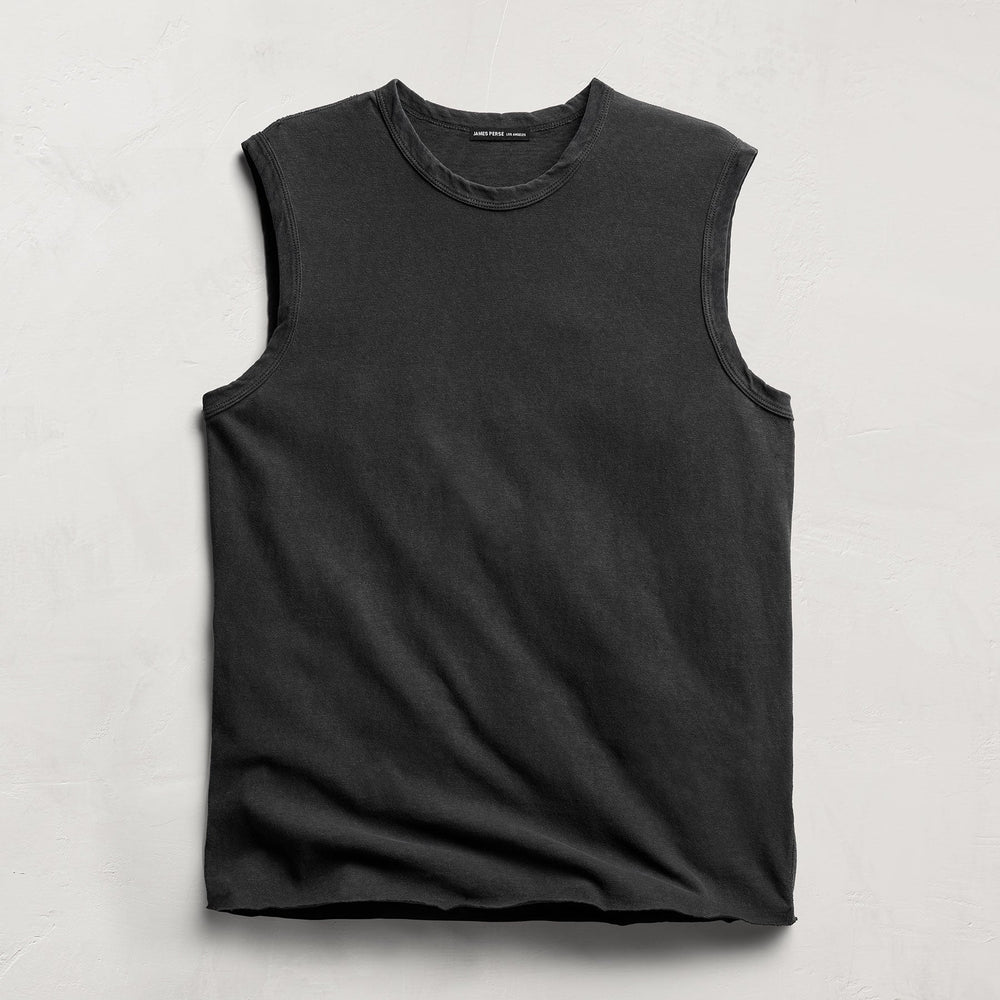 Slub Jersey Tank in Magma Pigment | James Perse Los Angeles