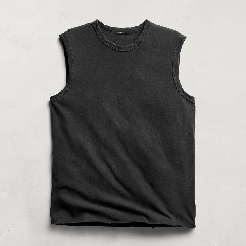 Slub Jersey Tank in Magma Pigment | James Perse Los Angeles