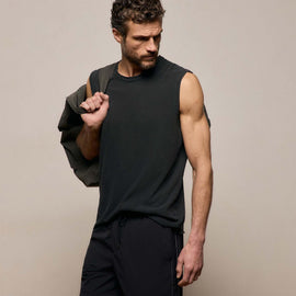 Slub Jersey Tank in Magma Pigment | James Perse Los Angeles