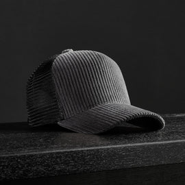Corduroy Trucker Hat in Magma | James Perse Los Angeles