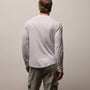 Shirttail Hem Crew in White | James Perse Los Angeles