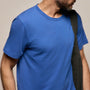 Clear Jersey Crew In Baltic Blue | James Perse Los Angeles