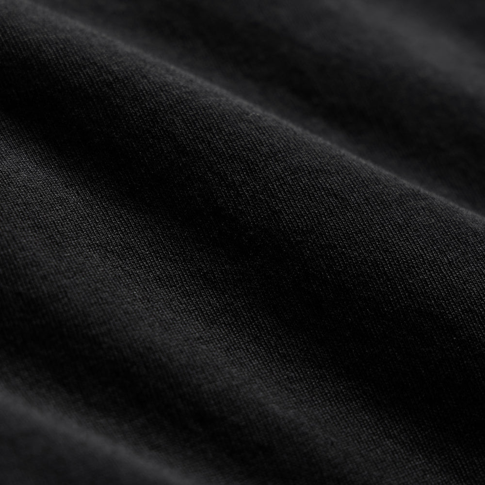 Clear Jersey Crew in Black | James Perse Los Angeles