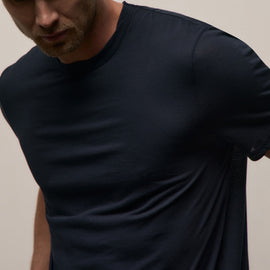 Clear Jersey Crew in Deep | James Perse Los Angeles