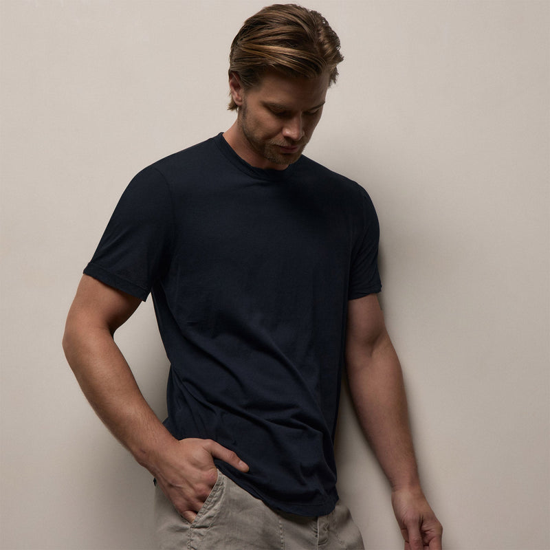 Clear Jersey Crew in Deep | James Perse Los Angeles