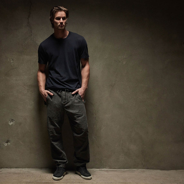 Clear Jersey Crew in Deep | James Perse Los Angeles