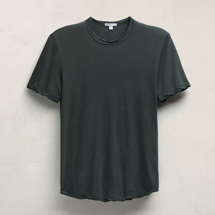 Clear Jersey Crew in Fern | James Perse Los Angeles
