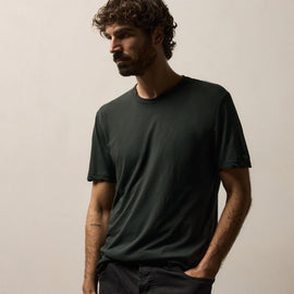 Clear Jersey Crew in Fern | James Perse Los Angeles