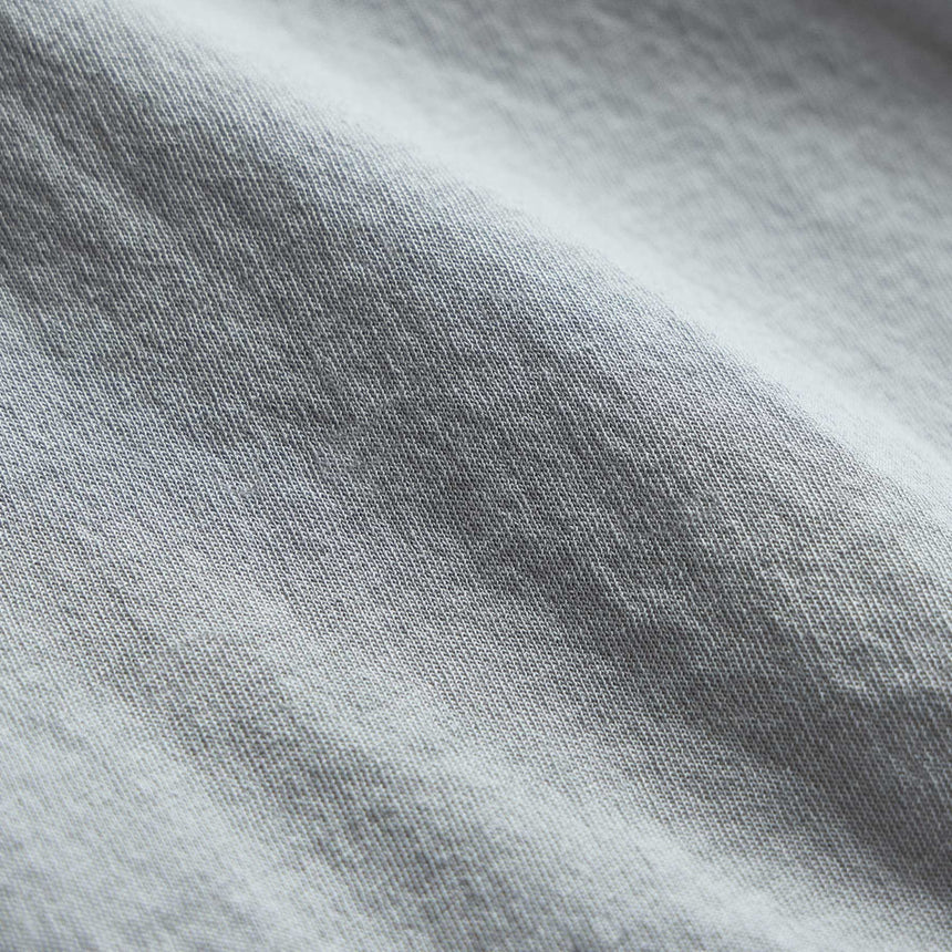 Clear Jersey Crew in Grey Sky Pigment | James Perse Los Angeles