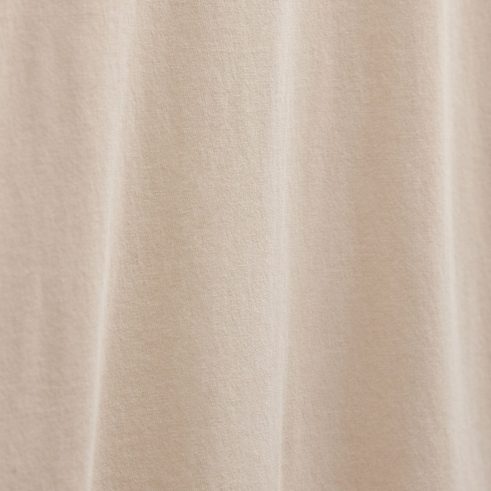 Clear Jersey Crew in Latte Pigment | James Perse Los Angeles