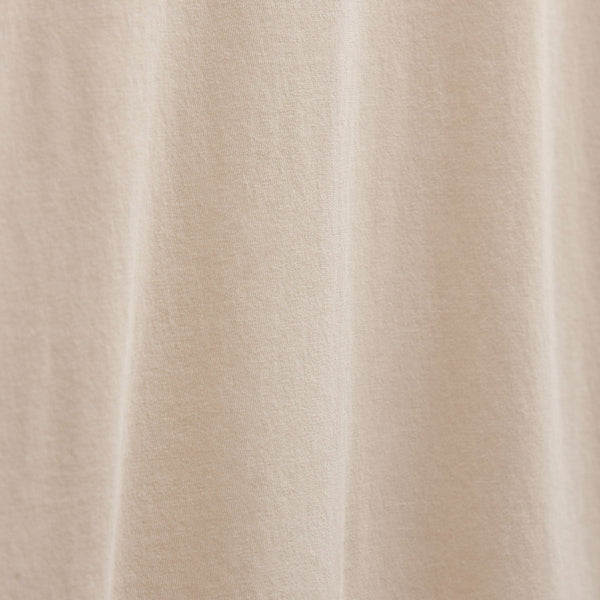 Clear Jersey Crew in Latte Pigment | James Perse Los Angeles