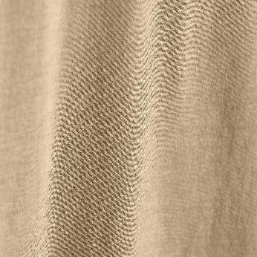 Clear Jersey Crew in Light Khaki Pigment | James Perse Los Angeles
