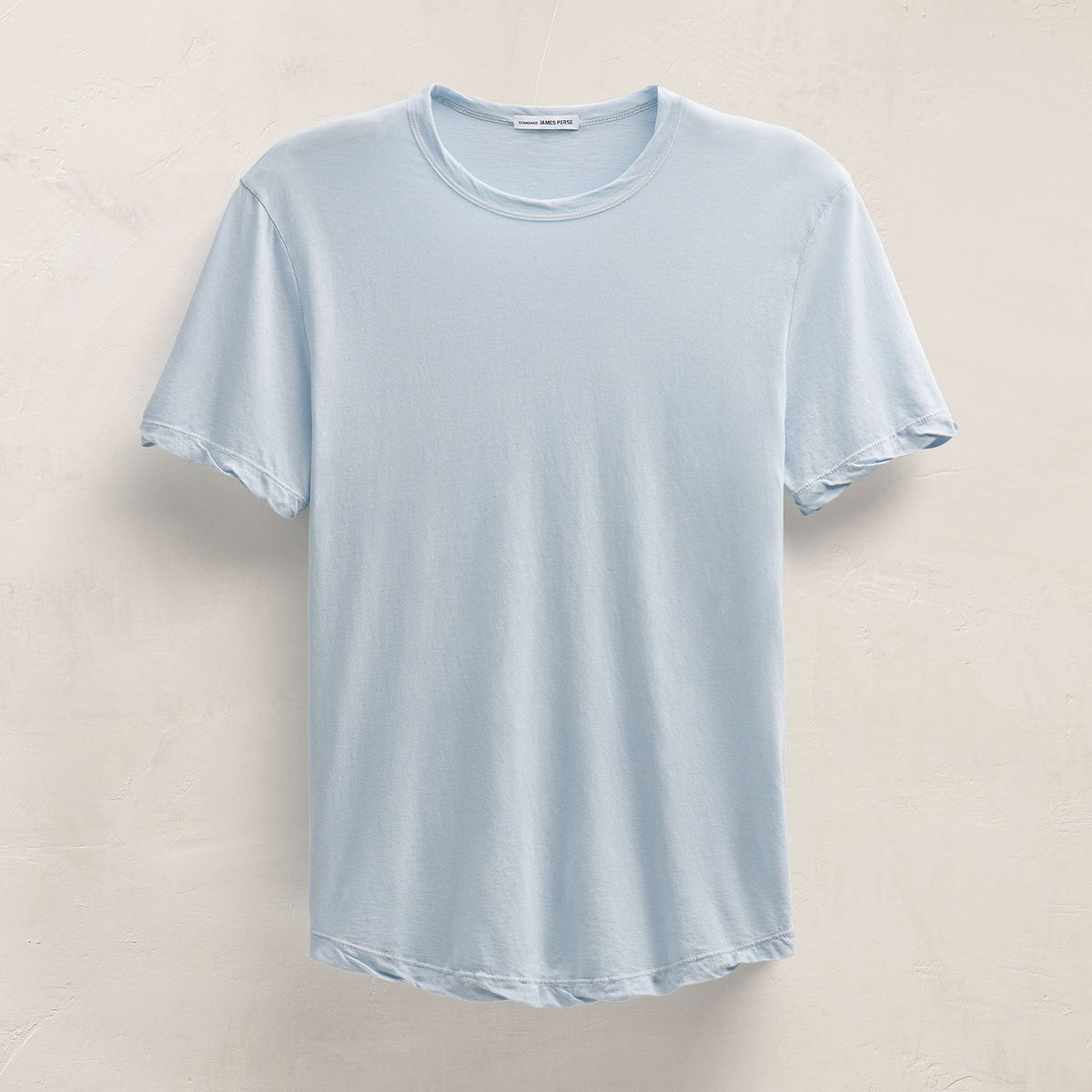 Clear Jersey Crew in Memory Pigment | James Perse Los Angeles