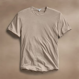 Clear Jersey Crew in Overcast Pigment | James Perse Los Angeles
