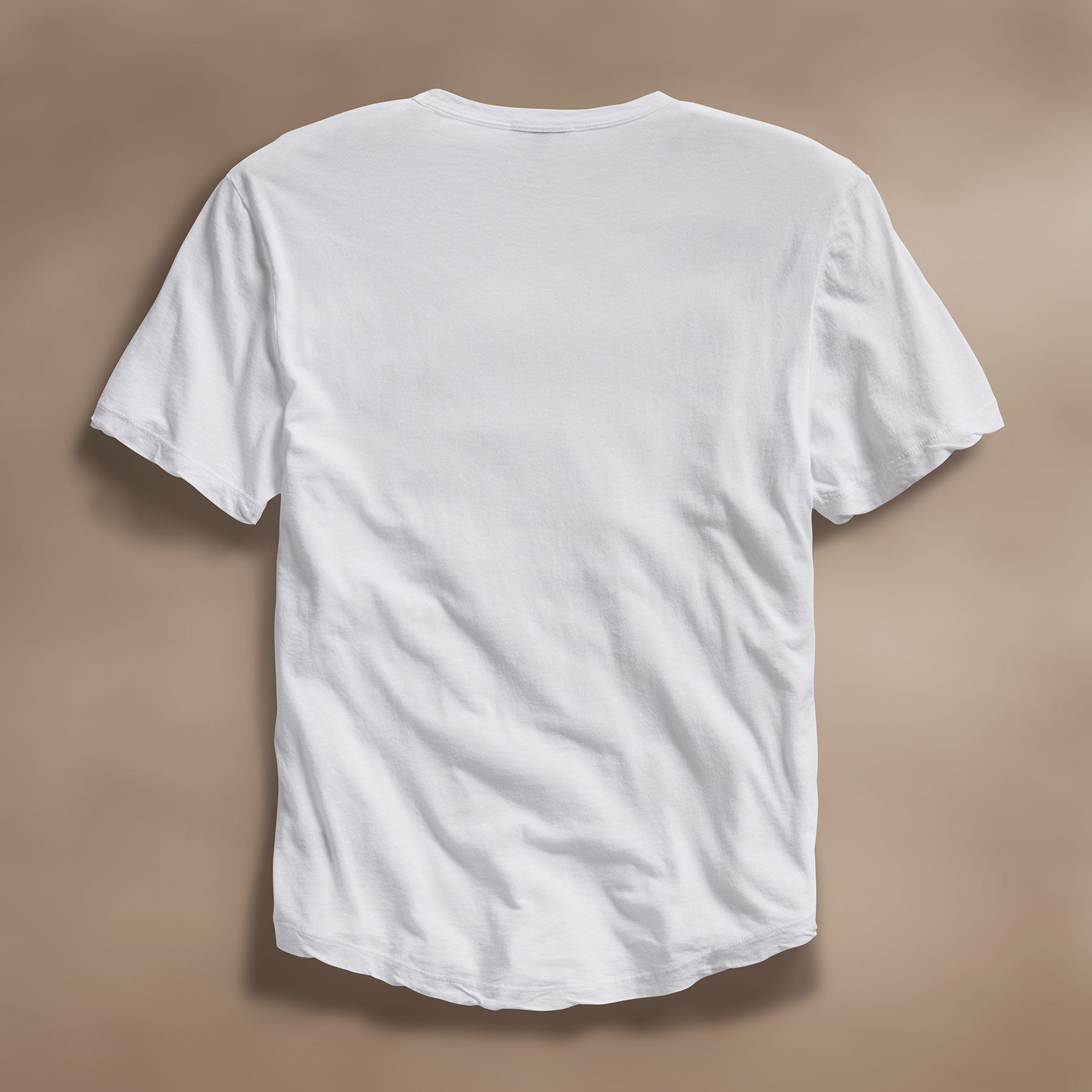 Clear Jersey Crew in White | James Perse Los Angeles