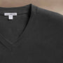 Clear Jersey V Neck in Carbon Pigment | James Perse Los Angeles