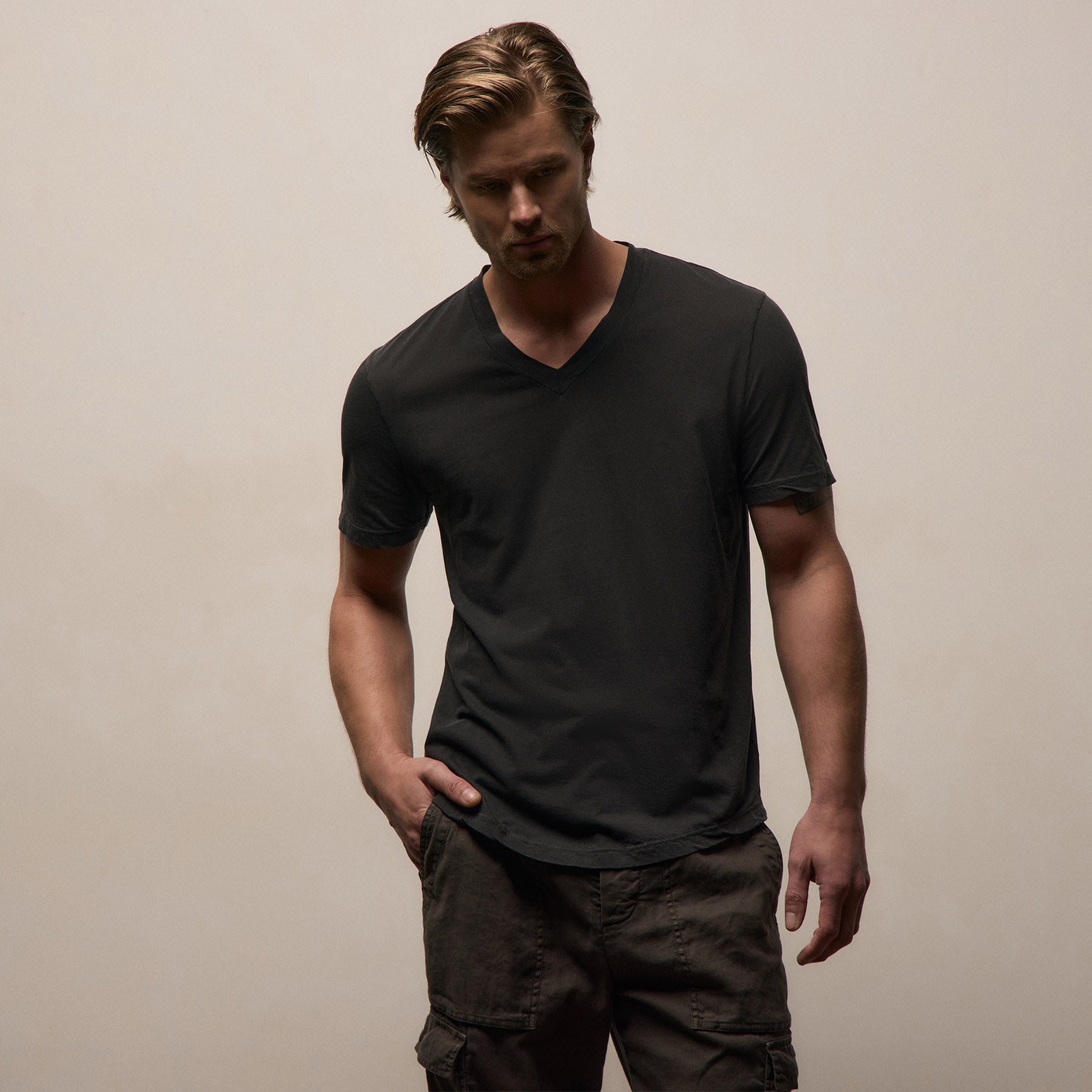 Clear Jersey V Neck from James Perse - $105