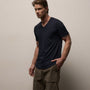 Clear Jersey V Neck in Deep | James Perse Los Angeles