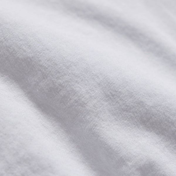 Clear Jersey V Neck in White | James Perse Los Angeles