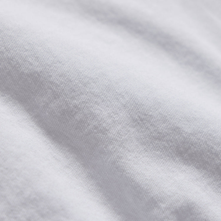 Clear Jersey V Neck in White | James Perse Los Angeles