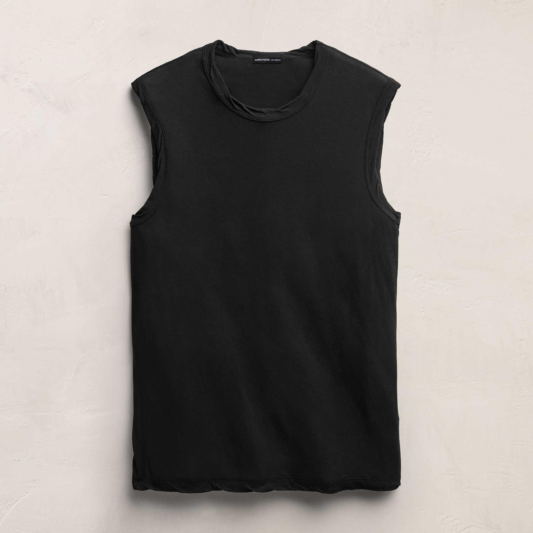 LA Muscle Tank in Black | James Perse Los Angeles