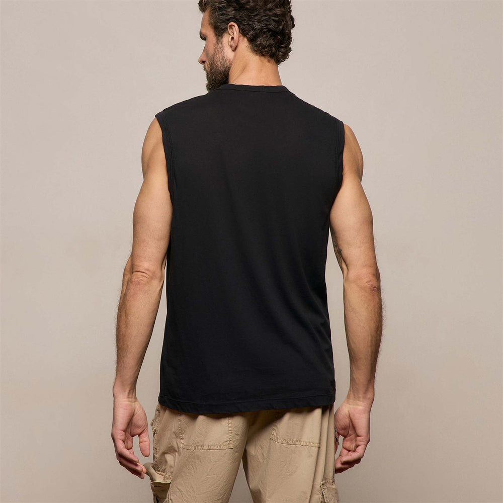 LA Muscle Tank in Black | James Perse Los Angeles