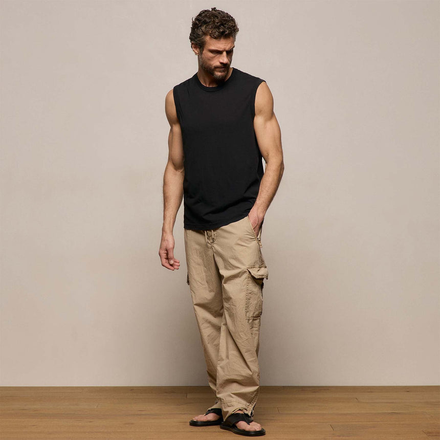 LA Muscle Tank in Black | James Perse Los Angeles