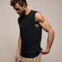 LA Muscle Tank in Black | James Perse Los Angeles