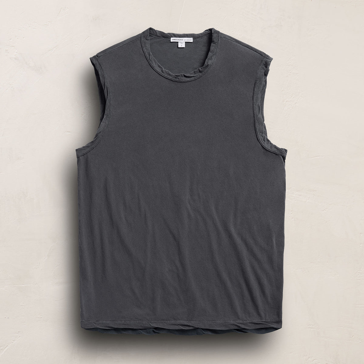 LA Muscle Tank in Magma Pigment | James Perse Los Angeles