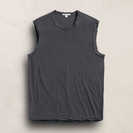 LA Muscle Tank in Magma Pigment | James Perse Los Angeles