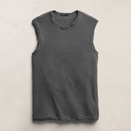 LA Muscle Tank in Magma Pigment | James Perse Los Angeles