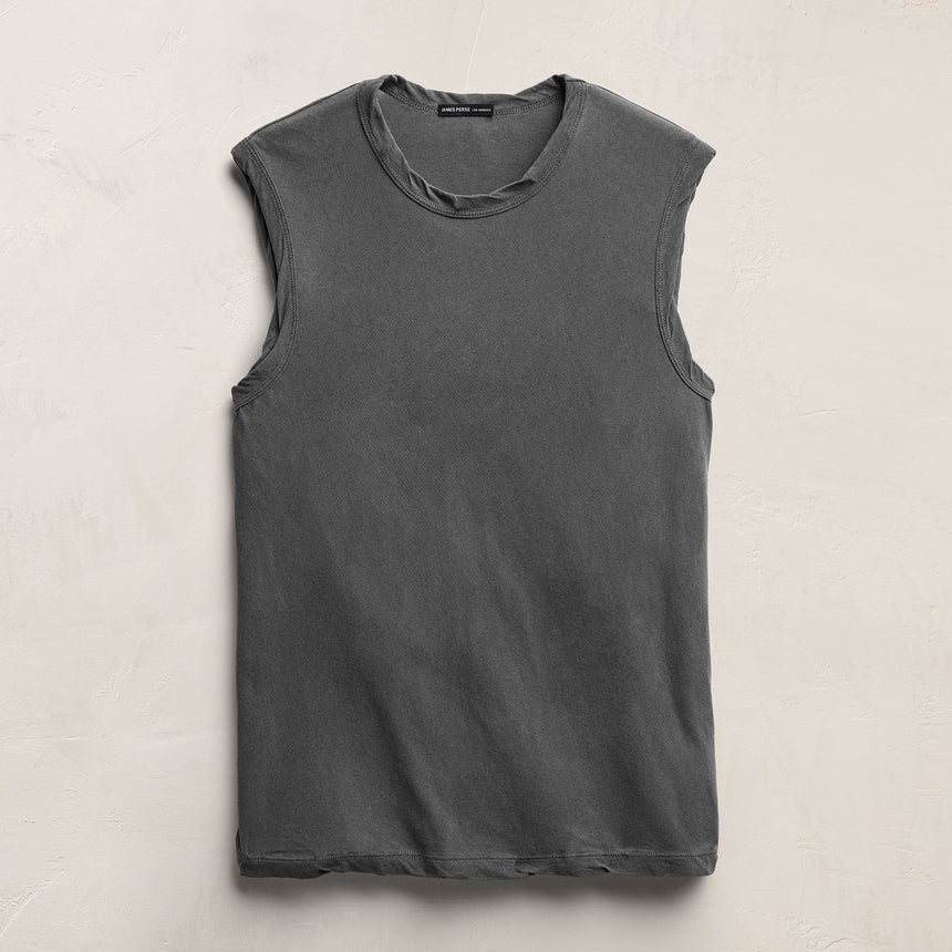 LA Muscle Tank in Magma Pigment | James Perse Los Angeles