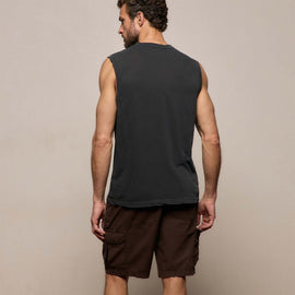 LA Muscle Tank in Magma Pigment | James Perse Los Angeles