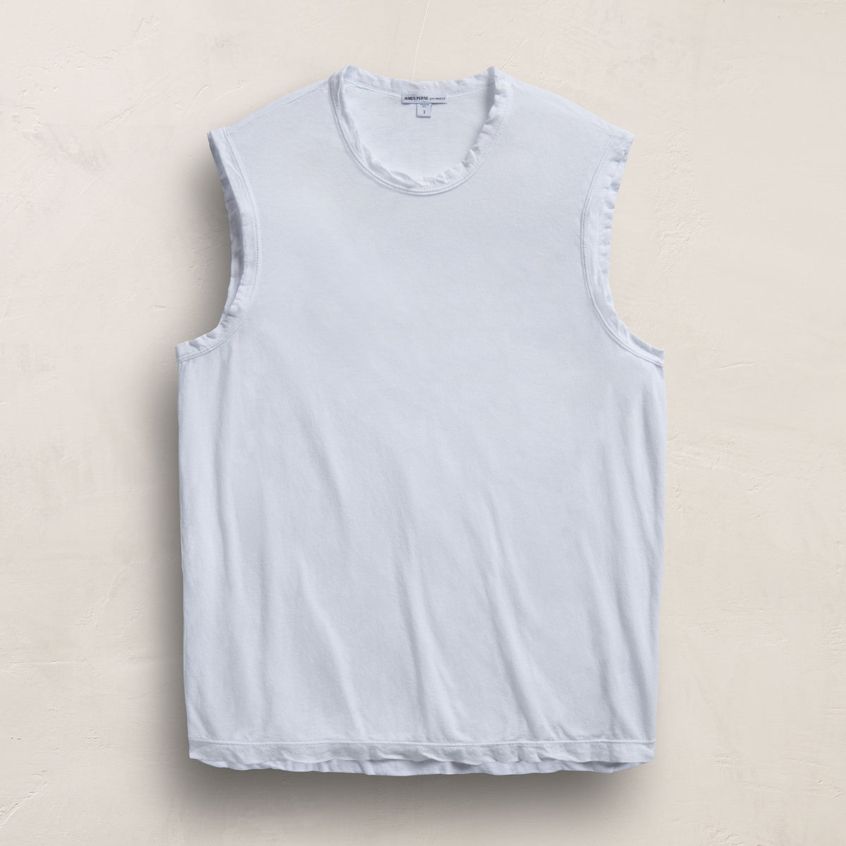 LA Muscle Tank in White | James Perse Los Angeles