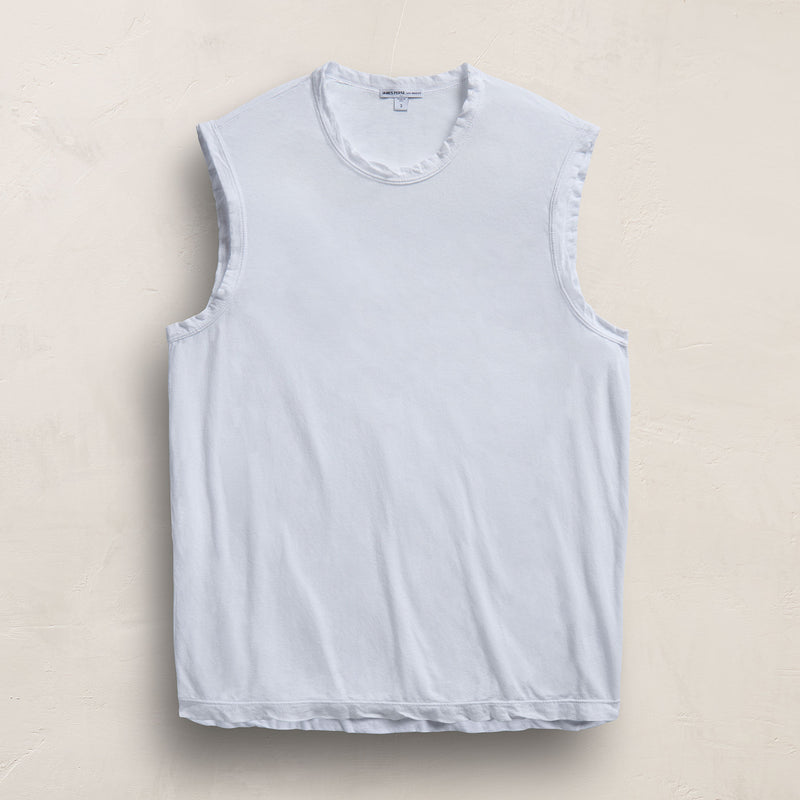 LA Muscle Tank in White | James Perse Los Angeles